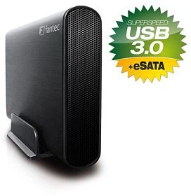 Fantec DB-AluSky U3e, schwarz, 4TB, USB-B 3.0/eSATA