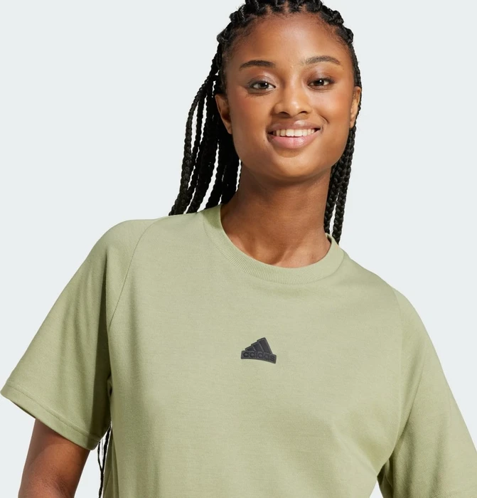 adidas Z.N.E. T-Shirt kurzarm tent green (Damen)