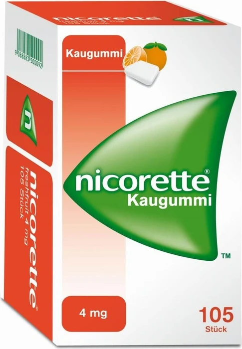 Johnson & Johnson Nicorette Freshfruit 4mg Kaugummis, 105 Stück