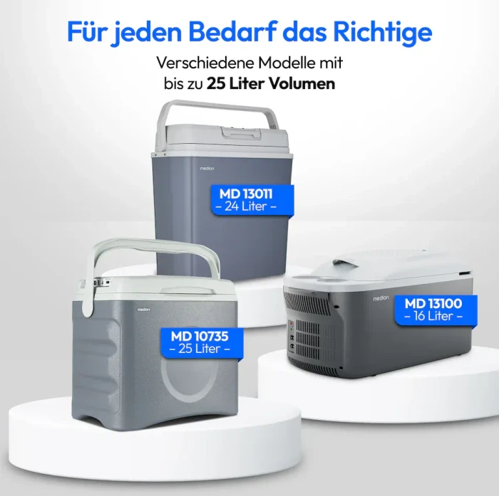 Medion Life MD 13011 Thermoelektro-Kühlbox grau