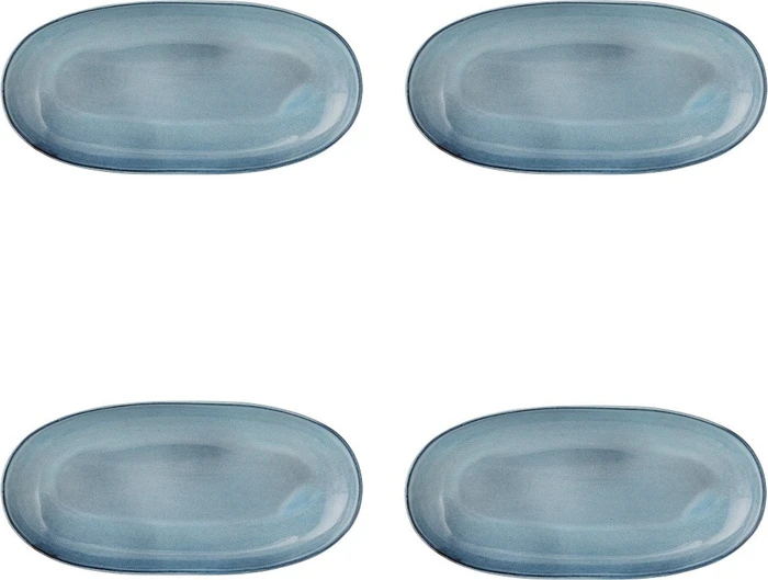Bloomingville Sandrine Servierplatte 34x16cm blau
