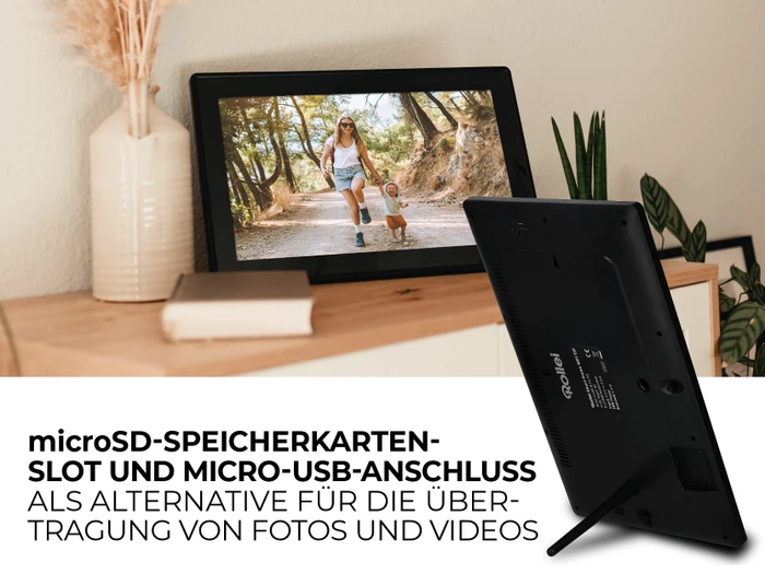 Rollei Smart Frame WiFi 150 15.6", schwarz