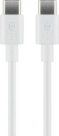 Wentronic Goobay USB-C Lade- und Synchronisationskabel 1m weiß
