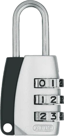 ABUS 155/20 silber, Zahlenschloss