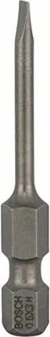 Bosch Professional Extra Hart Schlitz Bit 1/4", 3x49mm, 3 Stück