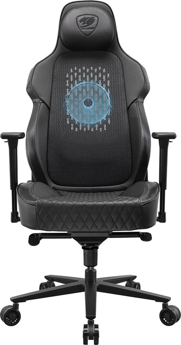 Cougar NxSys Aero Black Gamingstuhl, schwarz
