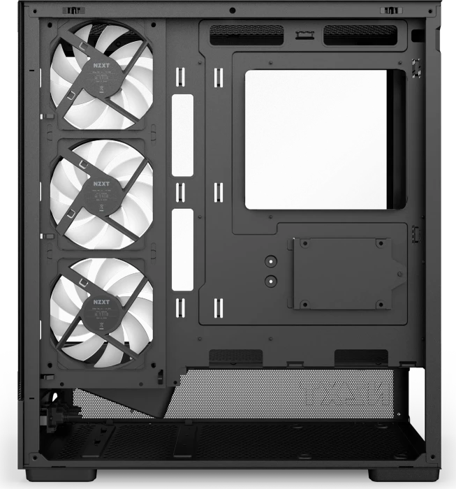NZXT S5 RGB Black, Glasfenster
