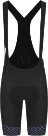 Q36.5 Gregarius Pro Bib Shorts Regular Fahrradhose kurz check grey (Damen)