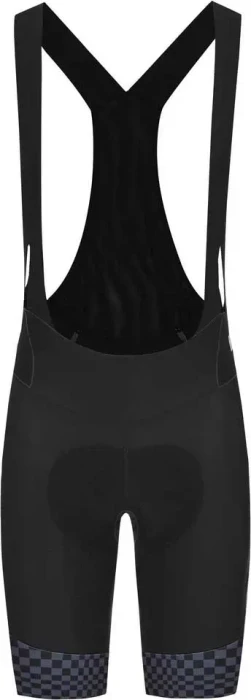Q36.5 Gregarius Pro Bib Shorts Regular Fahrradhose kurz check grey (Damen)
