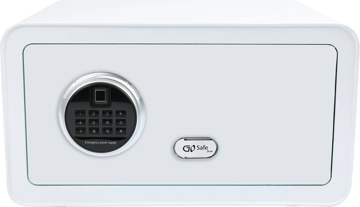 Olympia Olymp GOsafe 2.0/210FP Wandtresor, weiß, Schlüsselschloss/elektronisches Zahlenschloss/Fingerprintreader