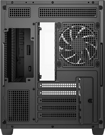 DeepCool CG330 3F Black, Glasfenster