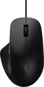 Rapoo N500 Silent Mouse schwarz, USB (12239)