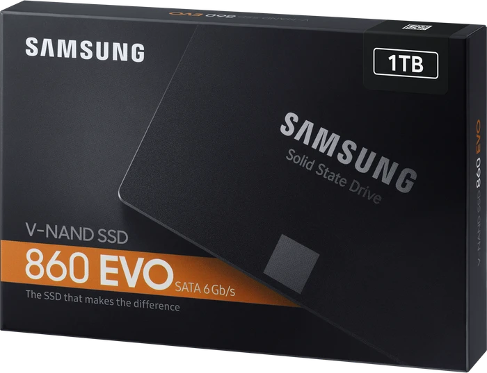 Samsung SSD 860 EVO 1TB, 2.5" / SATA 6Gb/s