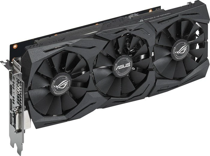 ASUS ROG Strix Radeon RX 480 OC, ROG-STRIX-RX480-O8G-GAMING, 8GB GDDR5, DVI, 2x HDMI, 2x DP