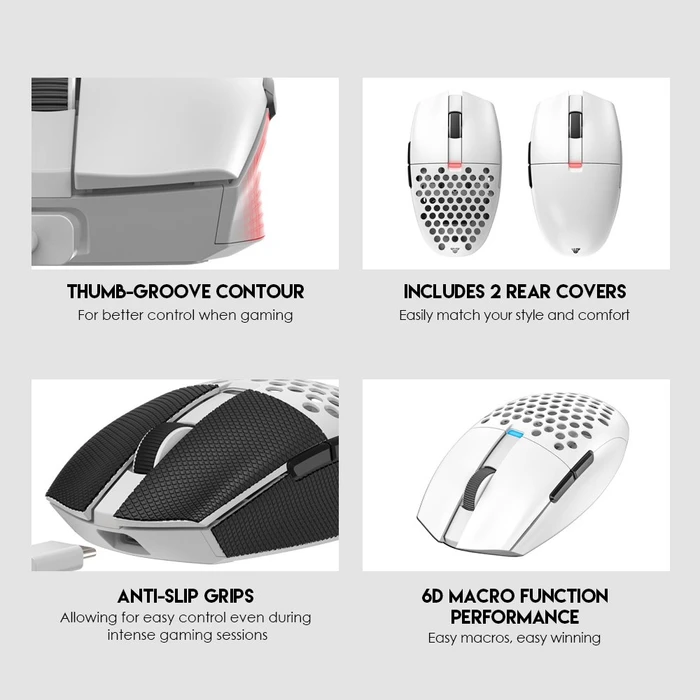 Fantech Aria XD7 weiß, USB/Bluetooth