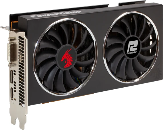 PowerColor Red Dragon Radeon RX 5500 XT, 8GB GDDR6, DVI, HDMI, DP