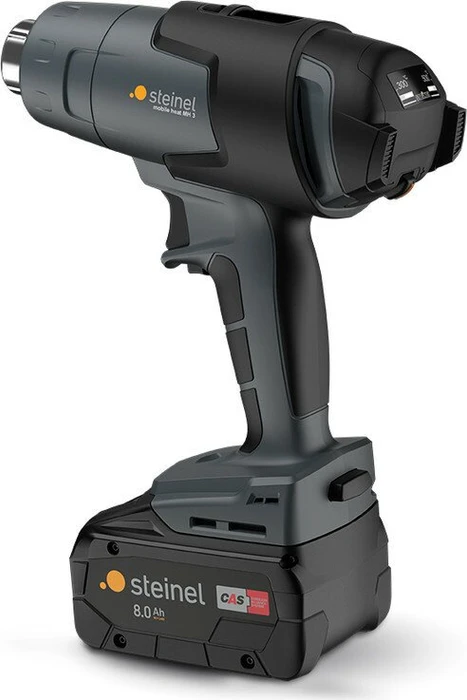 Steinel Mobile Heat MH3 Akku-Heißluftgebläse inkl. Koffer + Akku 8.0Ah