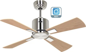 CasaFan Eco Neo III 92 BN-AH/BU WiFi Deckenventilator ahorn/buche/chrom gebürstet