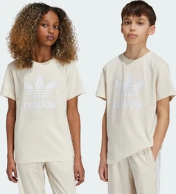 adidas Trefoil T-Shirt kurzarm wonder white (Junior)