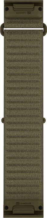 Garmin ComfortFit Quickfit Nylon Armband 26mm kurz dark olive