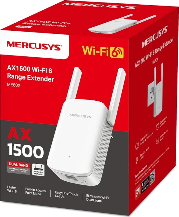 Mercusys ME60X, AX1500