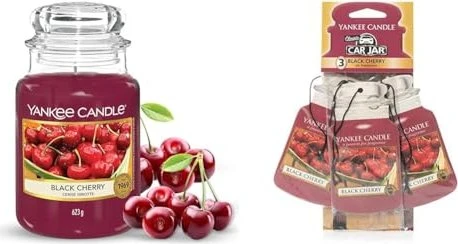 Yankee Candle Car Jar Black Cherry