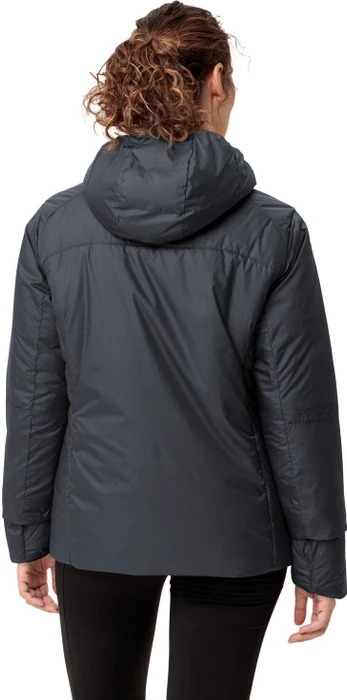 Vaude Neyland Insulated Hooded Funktionsjacke phantom black (Damen)