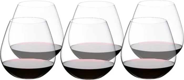 Riedel The O Wine Tumbler Pinot/Nebbiologlas, 6 Stück