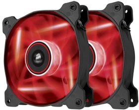Corsair Air Series SP120 LED Red High Static Pressure, 120mm, 2er-Pack