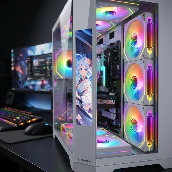 Rampage Nova White, Glasfenster