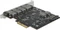DeLOCK 1x USB-C 3.1, 4x USB-A 3.1, PCIe 3.0 x4 Vorschaubild