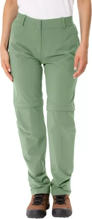 Vaude Farley Stretch Zip-Off Hose lang willow green (Damen)