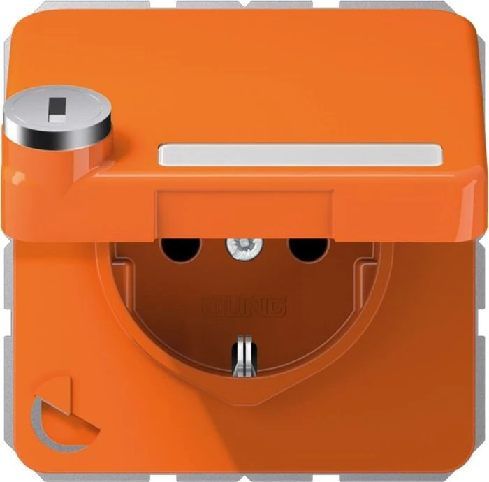 Jung Serie CD SCHUKO Steckdose 16A 250V, orange