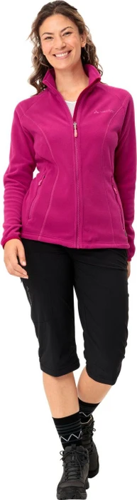 Vaude Rosemoor Fleece II Funktionsjacke rich pink (Damen)