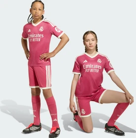 adidas Real Madrid 2026/2027 Ausweichausrüstung kurzarm (Junior)