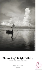 Hahnemühle Digital Matt FineArt Photo Rag Bright White Fotopapier matt, 36", 310g/m², 12m