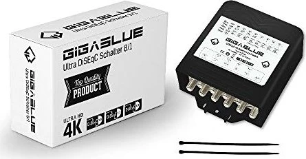 GigaBlue Ultra DiSEqC Schalter 8/1 Wetterschutz
