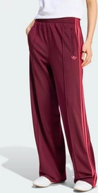 adidas Firebird Trainingshose lang maroon/power pink (Damen)