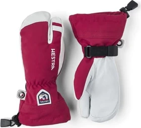 Hestra Army Leather Heli Skihandschuhe rot (Junior)