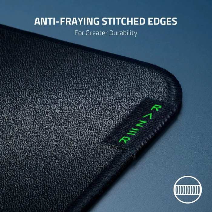 Razer Strider Hybrid-Gaming-Mauspad, L - 450x400mm, schwarz
