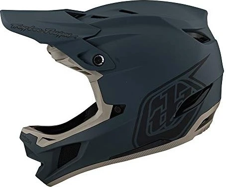Troy Lee Designs D4 Composite Fullface-Helm stealth grey