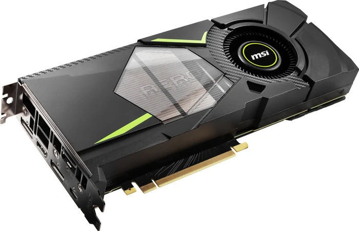 MSI GeForce RTX 2070 Aero 8G, 8GB GDDR6, HDMI, USB-C, 3x DP