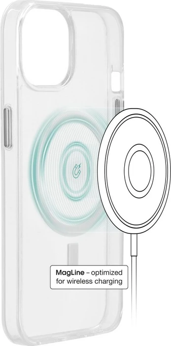 Hama Cover MagCase Safety für Apple iPhone 14 Plus transparent