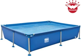 Happy People Stahl Frame Pool rechteckig 228x159x42cm