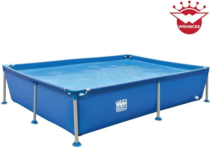 Happy People Stahl Frame Pool rechteckig 228x159x42cm