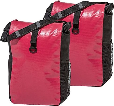 4Uniq Doppeltasche Gepäcktasche rot