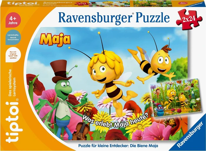 Ravensburger tiptoi Puzzle: Puzzle für kleine Entdecker: Die Biene Maja