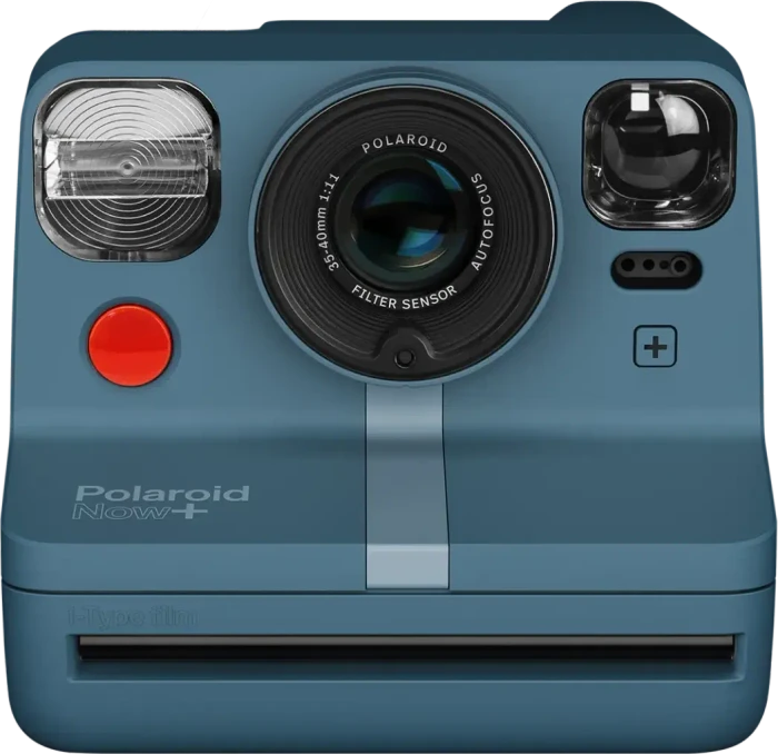 Polaroid Now+ blaugrau