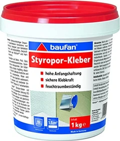 Baufan Styropor-Kleber, 1.00kg