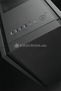 BitFenix Shinobi USB 3.0 schwarz, schallgedämmt